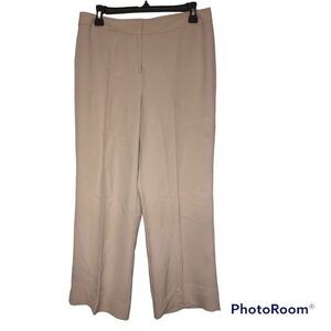 St. John Cream Wide Leg Pants
